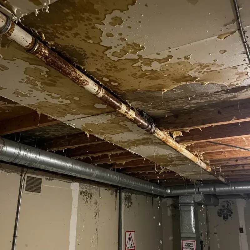 Ceiling Water Damage Repair in North Olmsted, OH