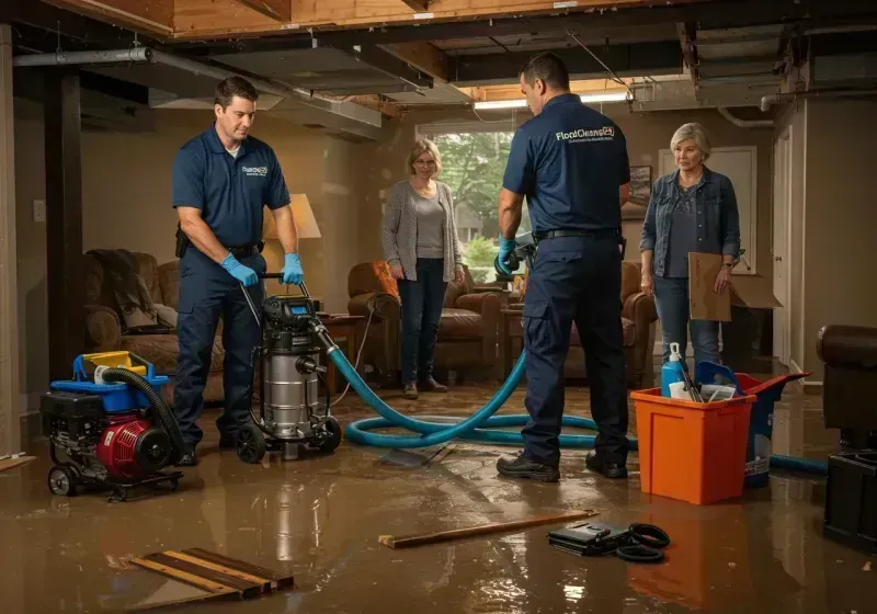 Basement Water Extraction and Removal Techniques process in North Olmsted, OH