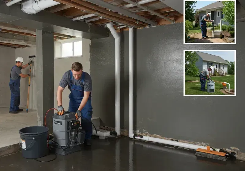 Basement Waterproofing and Flood Prevention process in North Olmsted, OH